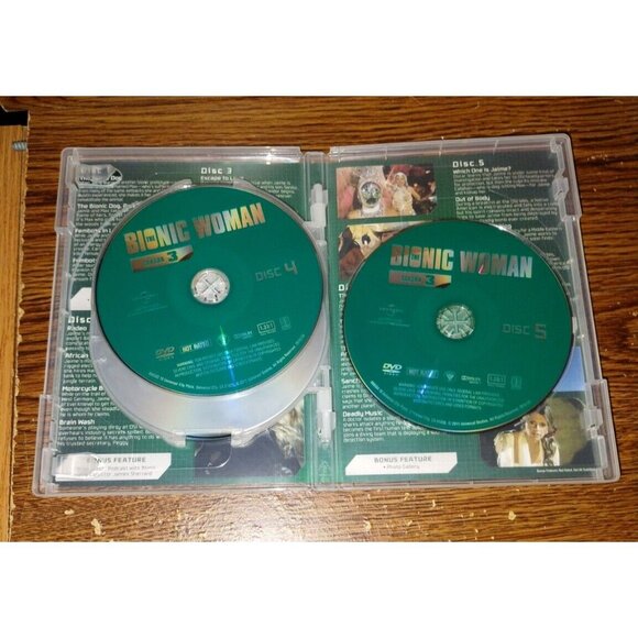The Bionic Woman the Complete Series (1970's) (DVD, 2015, 14-Disc Set) - Picture 15 of 15
